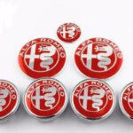 Alfa Romeo Logo 74 mm + 60 mm