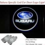Subaru Door Light Welcome Logo Laser