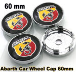 Abarth Auto Radkappe 60mm