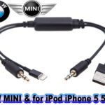 AUX + Bluetooth - BMW MINI pour iPod iPhone 5 5S 5C