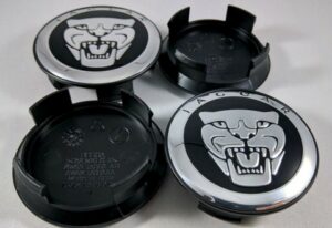 Jaguar 58mm Schwarz RadnabenMittelkappen - Image 5