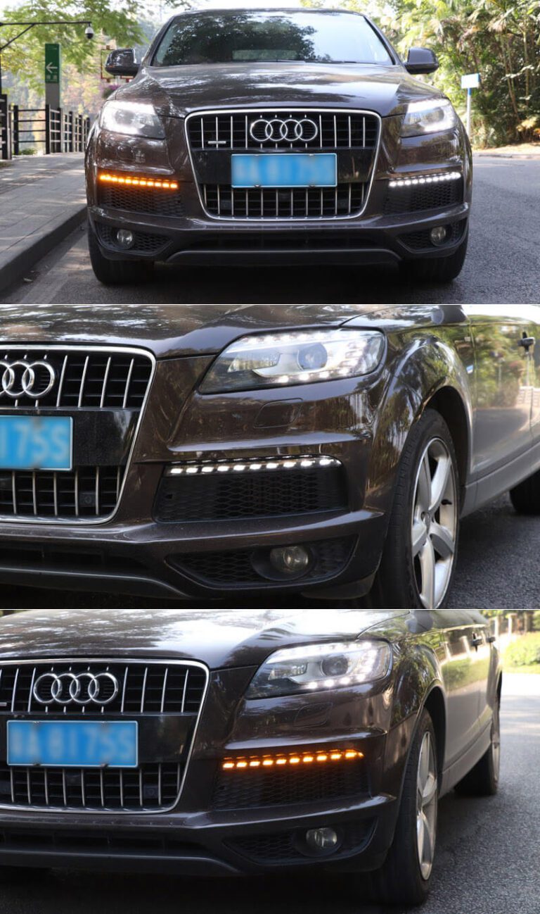 Blinker - Audi Q7 2010–2015, dynamische Blinkerfunktion, Tagfahrlicht