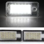 Audi LED Kennzeichenbeleuchtung
