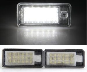 Audi LED Kennzeichenbeleuchtung