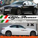 Aufkleber - Alfa Romeo Emblem Abzeichen Aufkleber