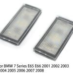 Autoteile - BMW E65/E66 2001–2008 weiße LED-Heck-Kennzeichenbeleuchtung