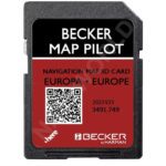 Mercedes Europe Becker Map Pilot v22 SD Card 2023