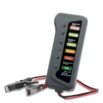 12V Digital Battery Alternator Tester Car Vehicle Diagnostic Tool with 6 LED Lights Display Battery Testers For Car Motorcycle