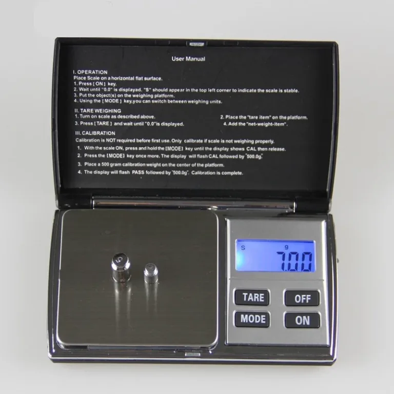 Haushalt - Digitalwaage 500g x 0,01 g für Goldschmu