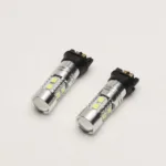 PW24W Canbus Error Free Projector LED Bulbs DRL Daytime Lights For BMW F30 3 Series - Image 2