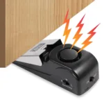 Door Stop Alarm System 125dB Loud Home Security Anti-Theft Door Block System Portable Doorstop Preasure Alarm - Image 2