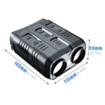 Night Vision Binoculars Device 1080P HD 3W Infrared Night Vision Goggles Recorder Full Dark 300m For Hunting Camping - Image 7