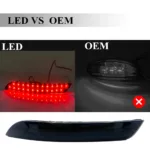Rear Bumper Reflector LED Brake Stop light Assy,Durable Car Light 2011-16 For BMW F10 528i 535i 550i Sedan (NOT fit M5 M Sport) - Image 5