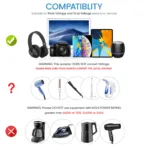 All in One International Power Adapter Charger with Dual USB Charger for US UK EU AU - Image 6