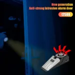 Door Stop Alarm System 125dB Loud Home Security Anti-Theft Door Block System Portable Doorstop Preasure Alarm - Image 3