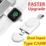 Apple Watch series 8 7 6/5/4/SE/3/2 Portable Wireless Charging Cable Charger For iwatch