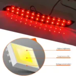 Rear Bumper Reflector LED Brake Stop light Assy,Durable Car Light 2011-16 For BMW F10 528i 535i 550i Sedan (NOT fit M5 M Sport) - Image 2