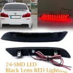 Rear Bumper Reflector LED Brake Stop light Assy,Durable Car Light 2011-16 For BMW F10 528i 535i 550i Sedan (NOT fit M5 M Sport)