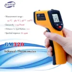 Digital gm320 Infrared Thermometer non contact infrared thermometer temperature Pyrometer IR Laser Point Gun -50~380 degree