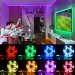 RGB 5050 Strip Led Lights for TV 3 Key Control USB 5V Led Tape for TV Backlight Home Party Decoration Flexible Ribbon - Image 2
