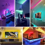RGB 5050 Strip Led Lights for TV 3 Key Control USB 5V Led Tape for TV Backlight Home Party Decoration Flexible Ribbon - Image 6