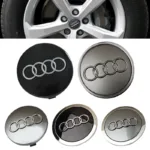 Audi Hub Caps Car Wheel Center Wheel Caps For Audi A1 A2 A3 A4 A5 A6 A7 A8 S3 S6 Q3 Q5 Q7 Accessories