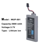 Nintendo Wii U 3600mAh 3.7V Rechargeable Lithium Battery - Image 6