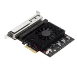 6 Ports PCIe 2.5 Gigabit Network Card RJ45 2500Mbps NIC Realtek 8125B Chip for 2.5G Vision Industrial Camera Capture - Image 4