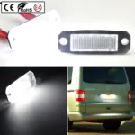 VW Transporter T5 2003-2015 T6 For Caddy 2004-2017 White LED License Plate Light Number Plate Lamp