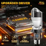 H4 Lens LED Car Headlight Bulbs 80000LM 800W CANBUS Turbo Auto Bulb H4 High Low Light Fog lamp bulb12V 24V - Image 5