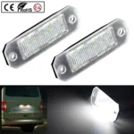 VW Transporter T5 2003-2015 T6 For Caddy 2004-2017 White LED License Plate Light Number Plate Lamp - Image 2