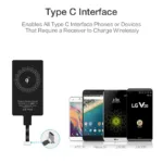 Lightweight QI Wireless Charger Receiver For IPad IPhone 7 6 5s Xiaomi Samsung Phone Micro USB Type C Universal Charging Adapter - Image 2