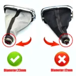 VW Golf 4 IV MK4 GTI R32 Bora Jetta 5 Speed Black Frame Gear Shift Knob Lever Gaiter Boot 1999-2004 - Image 2