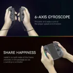 Switch Controller RGB Light Glare Vibration Supports Screenshot Wake-up Function Motion Gamepad For Switch Control - Image 3