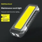 Waterproof with Magnet Flashlight Portable COB Work Light LED 4000mAh Flashlights Multimode