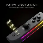 Switch Controller RGB Light Glare Vibration Supports Screenshot Wake-up Function Motion Gamepad For Switch Control - Image 5