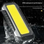 Waterproof with Magnet Flashlight Portable COB Work Light LED 4000mAh Flashlights Multimode - Image 6