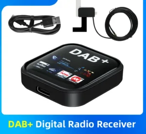 DAB/DAB+ Antenna With USB Adapter Android Car Radio GPS Stereo Receiver Player For Europe Universal Signal Head Unit Player