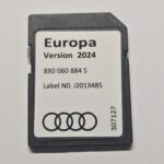 Audi RMC 8X0060884S SD-Karte 2024 Europakarten