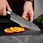 Knife Set Kitchen Knife Bone Knife Two-in-one Household Kitchen Chopping Knife Meat Cleaver Bone Chopping Knife Complete TB9195 - Image 3