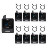Protable UHF IEM Wireless In-Ear Monitor System Audio-Mini Rechargeable for Music Audio Monitoring Live Broadcast - Image 3