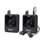 Protable UHF IEM Wireless In-Ear Monitor System Audio-Mini Rechargeable for Music Audio Monitoring Live Broadcast - Image 9