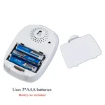 Doorbell DC battery-operated Waterproof Smart Home Cordless Doorbell Chime 200M Remote 23A12V Battery Button - Image 2