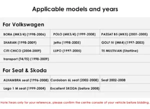 Vw Android Bora Polo Passat B5 Jetta Golf IV Transport T4/T5 LUPO For Skoda/Seat 7862 Carplay Multimedia Player - Image 2