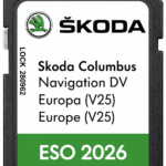 Autoteile - SKODA VW COLUMBUS MIB1 MIB2 SAT NAV 2026 SD-KARTE
