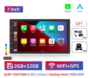 Android 13 2 Din Car Radio carpla Auto 7 Inch Universal WIFI GPS Audio Multimedia Player For Nissan Toyota Kia Honda