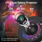 Newest Meteor 13 in 1 Ultra Clear Galaxy Projector Ultra Clear Night Light Lamp Rotary Space Ball Planetarium Projector Lights f - Image 3