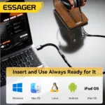 Type C To 3.5mm Jack AUX Cable for iPhone 15 Samsung MacBook Lightning to 3.5mm Headphone Audio Adapter for iPhone14 13 - Image 5