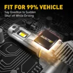 H8 H9 H11 H16(JP) 22000LM Turbo H8 H11 LED Headlight 120W Super Bright 6500K Canbus  LED Headlamp Bulb 12V - Image 5