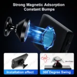 DAB Radio DAB+ Receiver with 2.8" Screen In Car Stereo Sound Digital Signal Antenna Adapter FM Transmitter AUX TF Card Bluetooth - Image 4